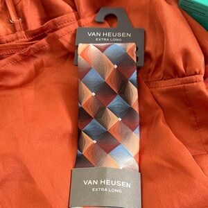 Van Heusen Multicolor Diamond Pattern Tie